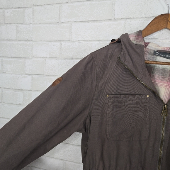 Free Country brown utility jacket - Picture 9 of 16